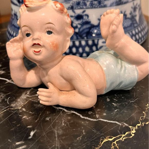 Ucagco Other - Vintage Ucagco Ceramic  Baby Figurine